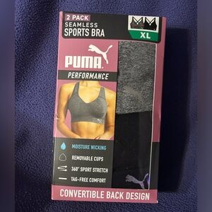 Puma sports bra 2 pack XL